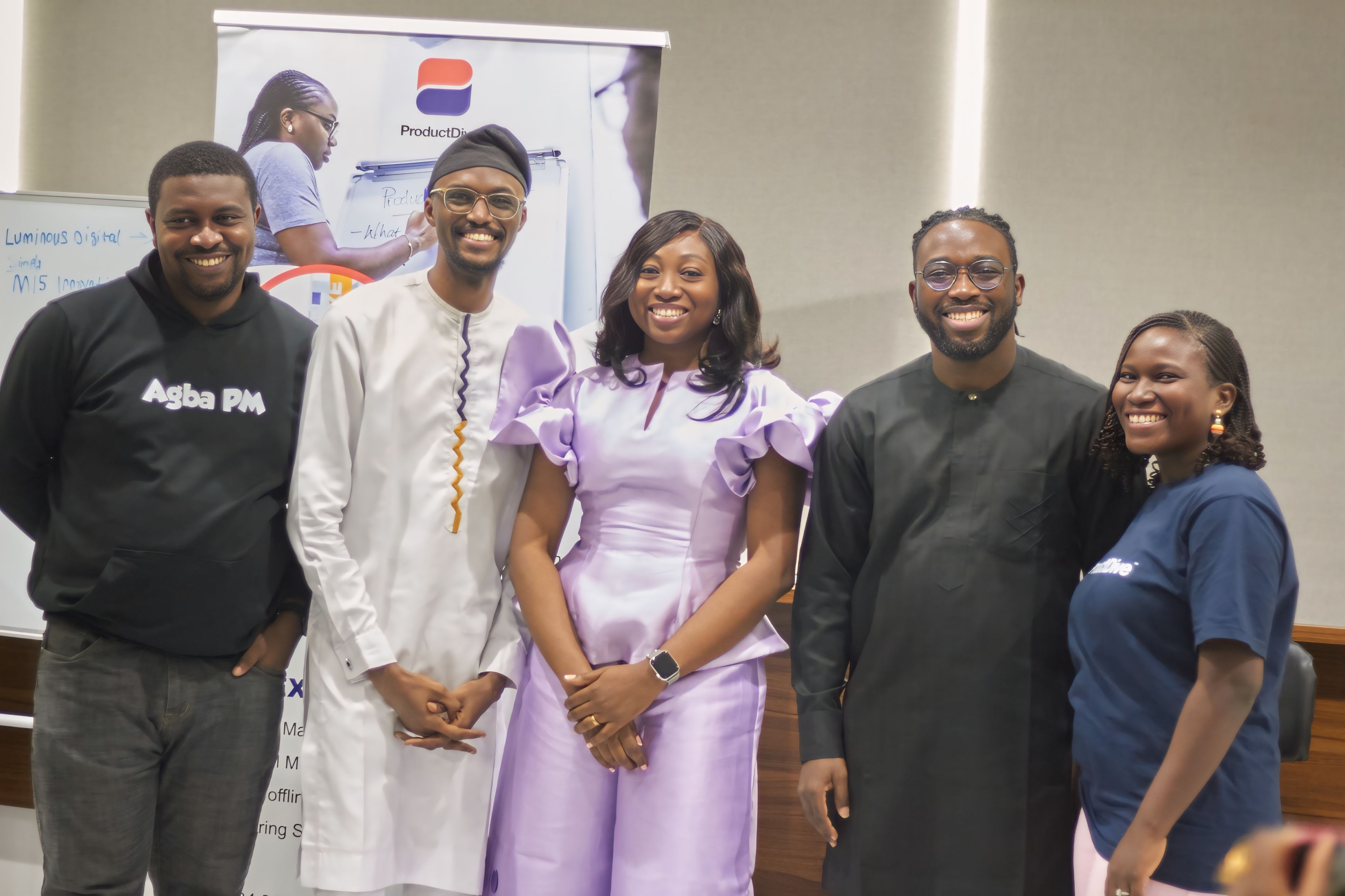 Product Dive Lagos Team - Community Building Session