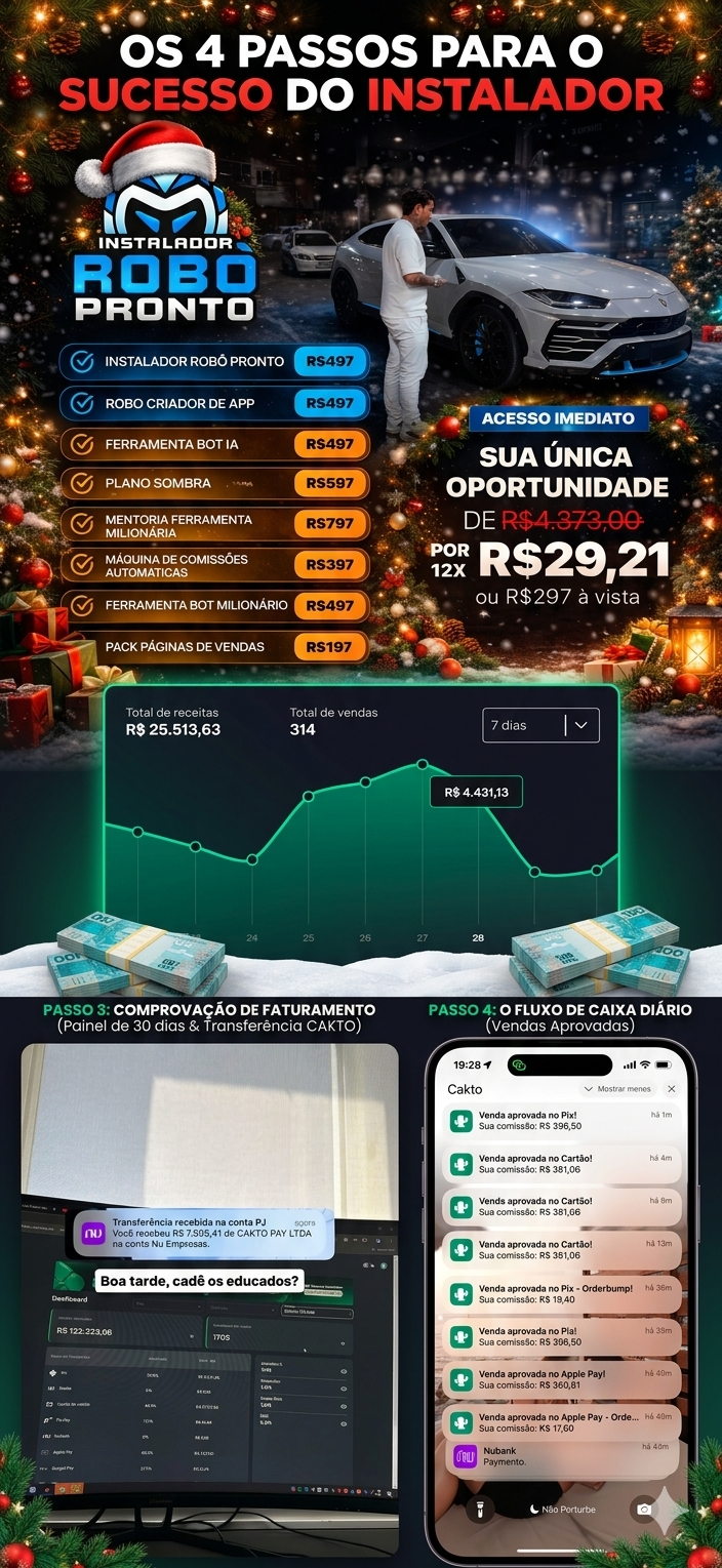 Os 4 Passos para o Sucesso do Instalador - Robô Pronto