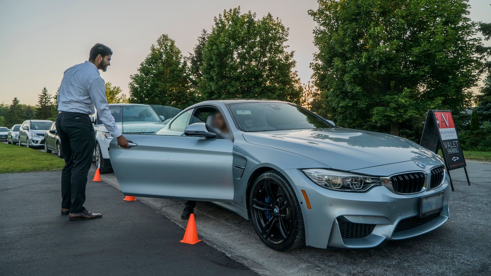 Professional valet service