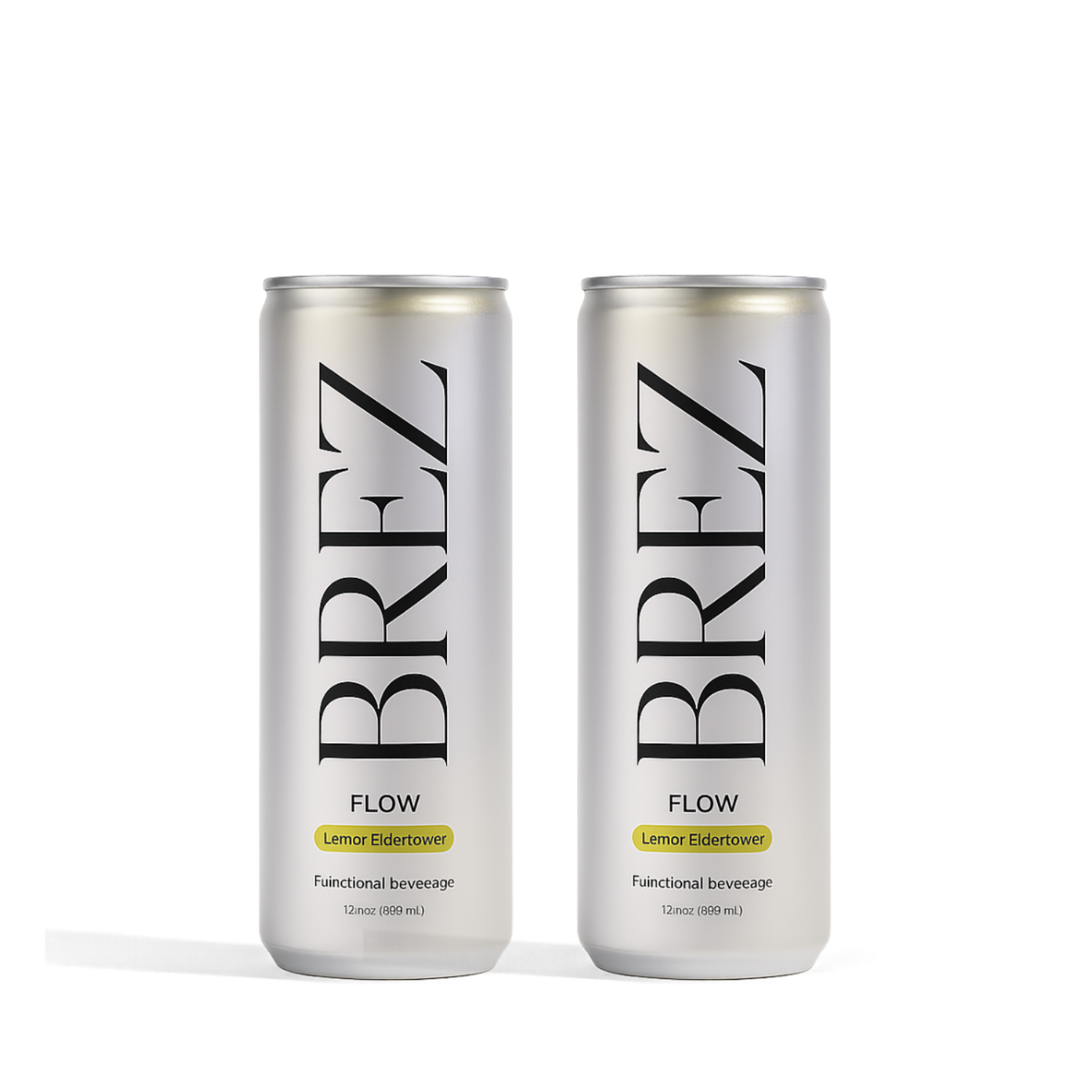 BREZ Flow two cans side by side