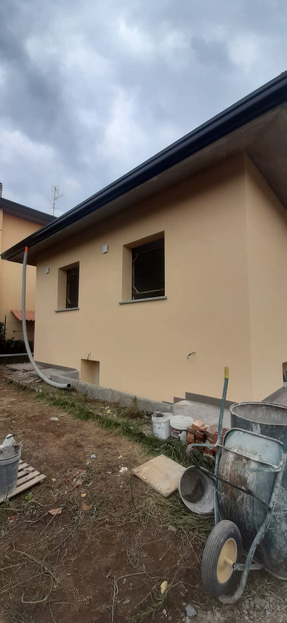 Esterno edificio ristrutturato