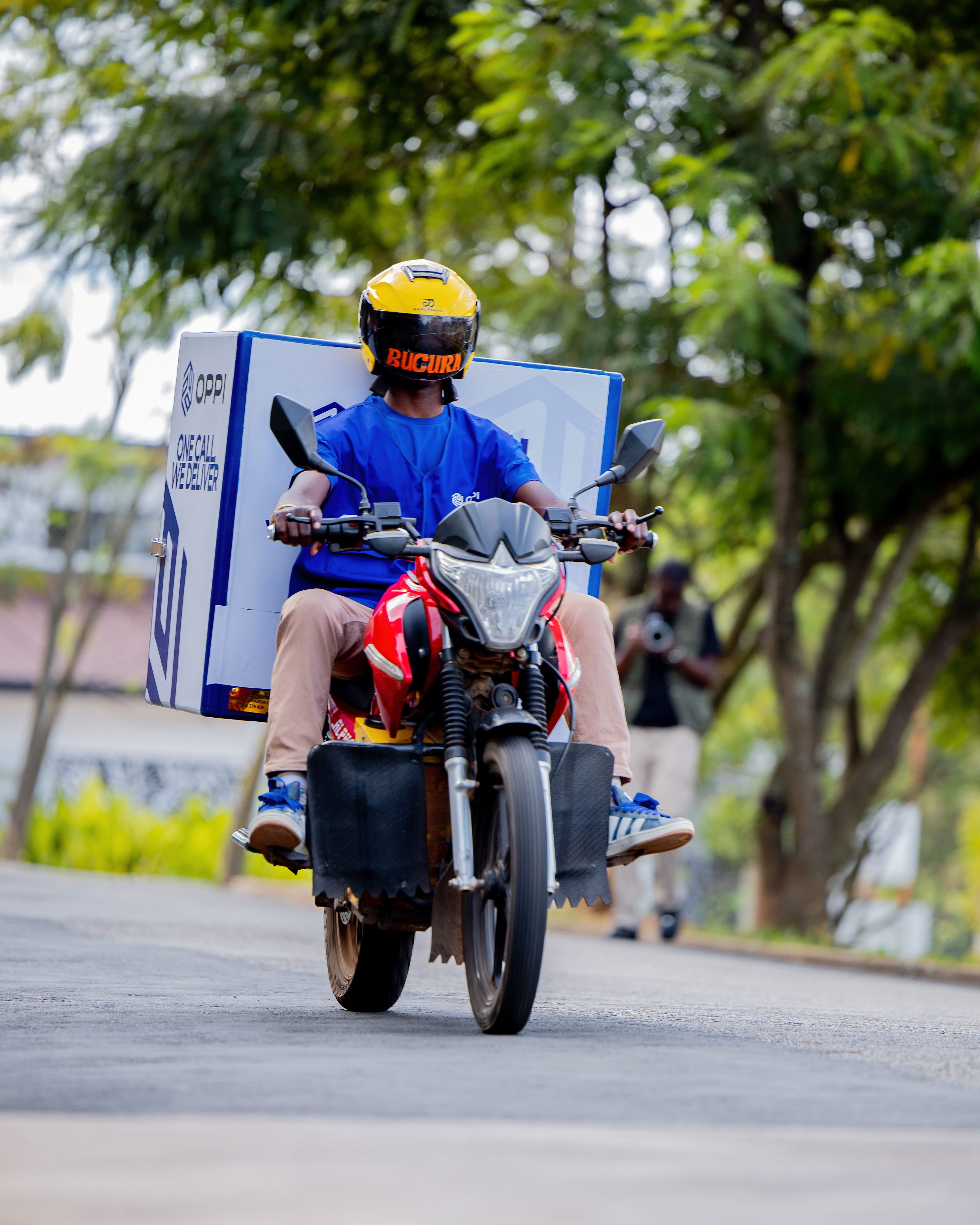 OPPI Rider on Motorcycle
