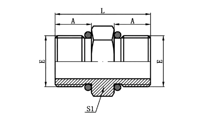 1G - BSP Male O-Ring