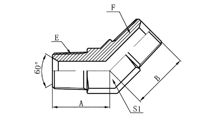 1T4 - BSPT Male (45°Elbows)