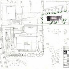 Lageplan: Standort des Computainers im Stadtgebiet