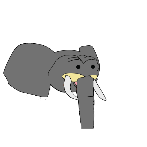 Grey Elephant Spurdo