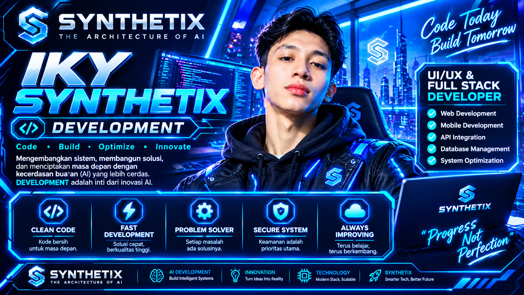 Synthetix Development — AI dan full stack development
