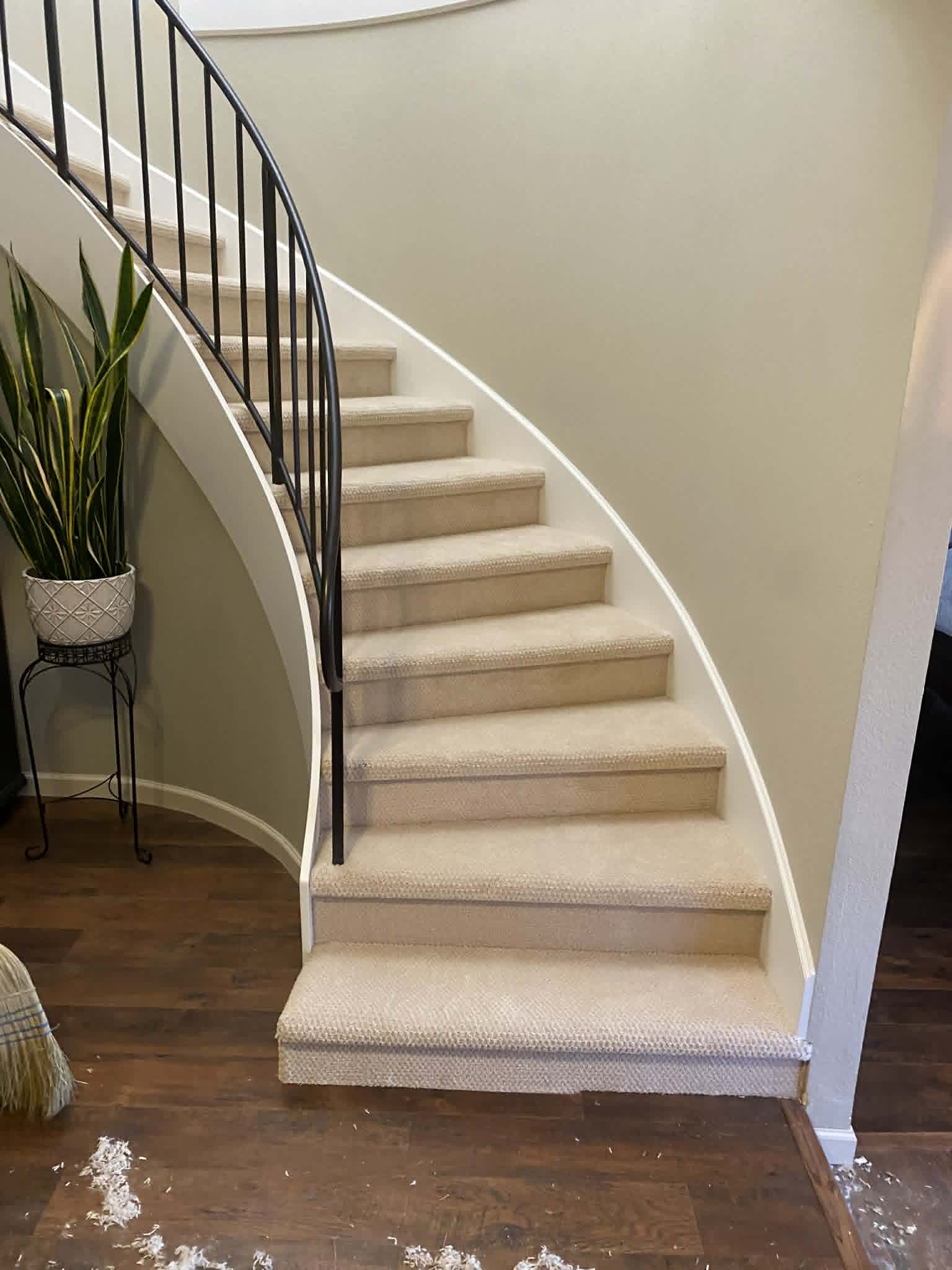 Carpet flooring installation by HP Carpets
