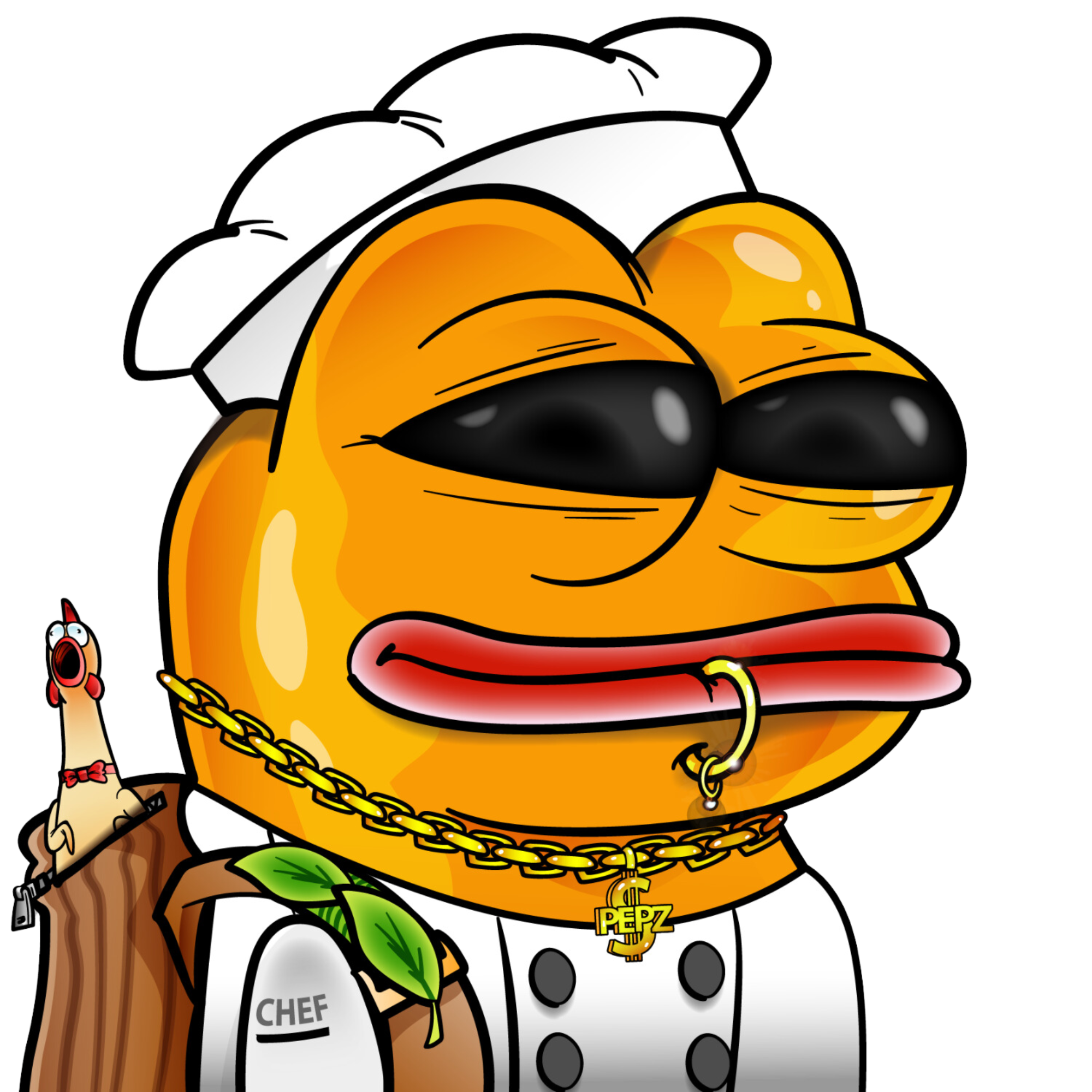 PEPE Z Chef Frog