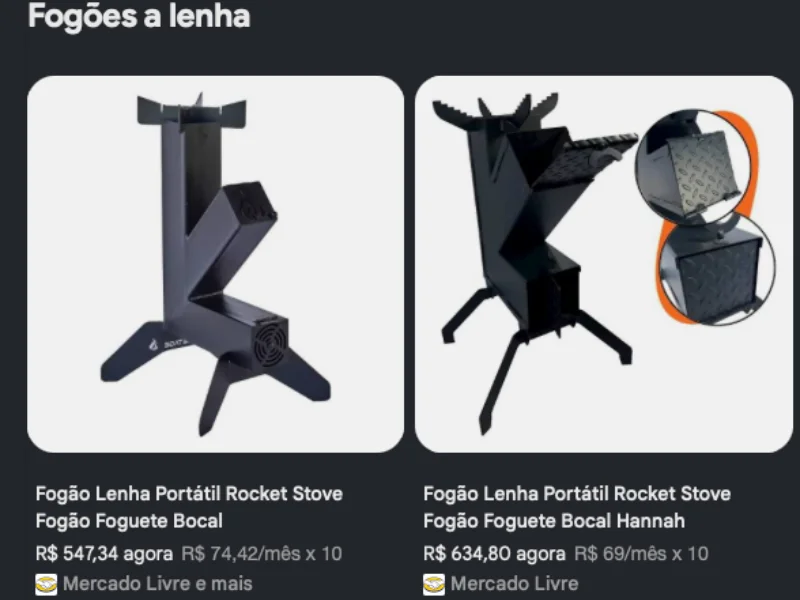 Fogões prontos à venda