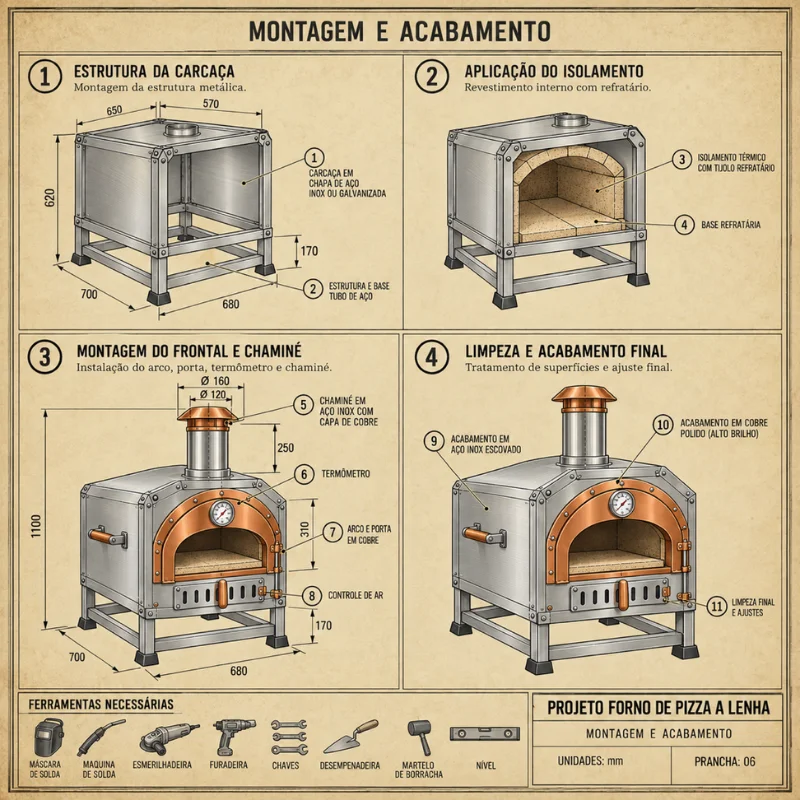 Montagem e Ferramentas
