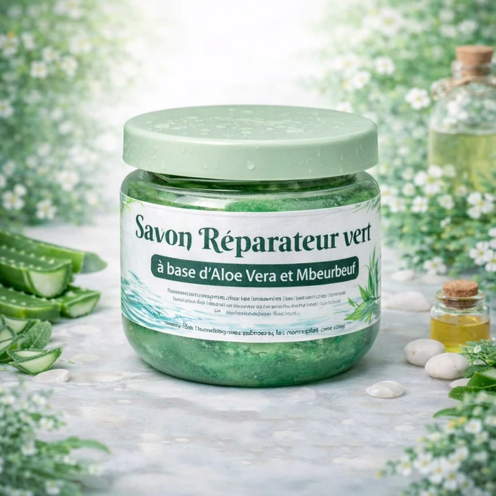 Savon Vert Réparateur Bio