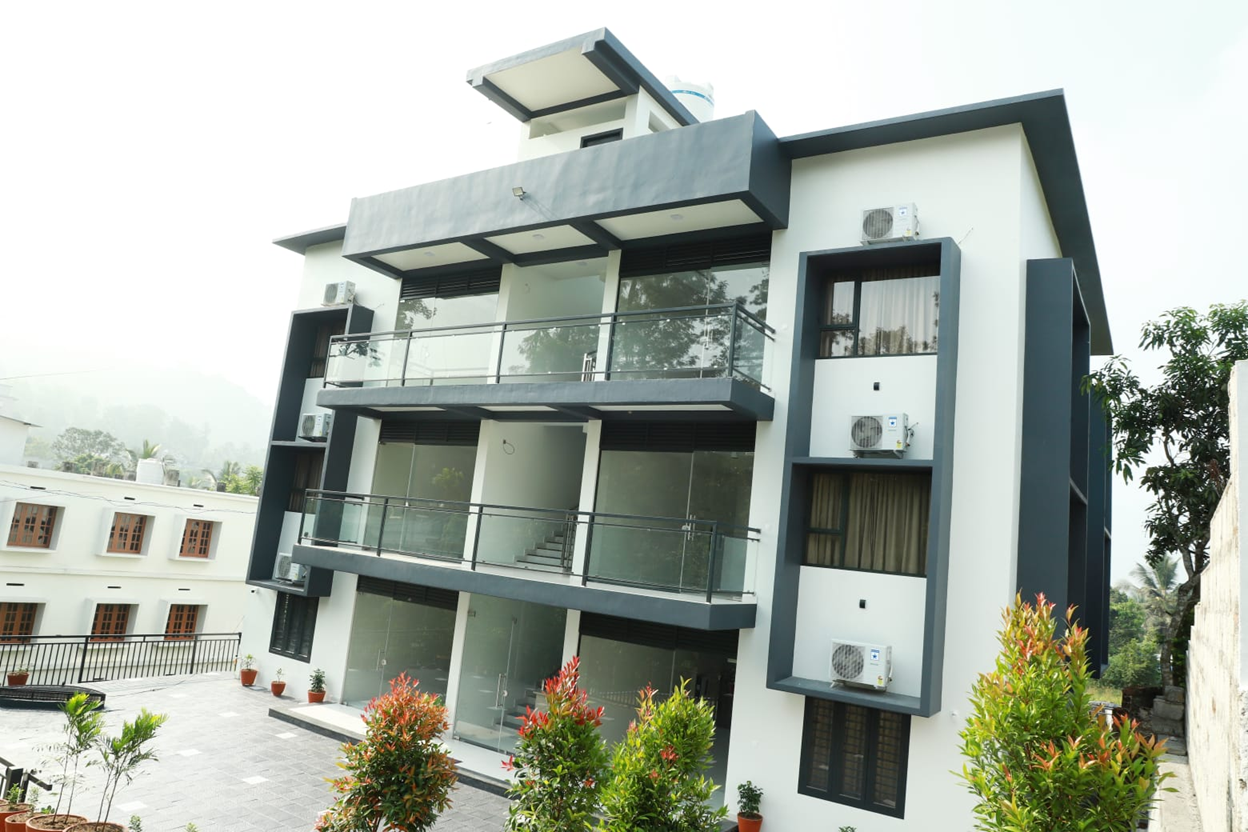 Modern building exterior