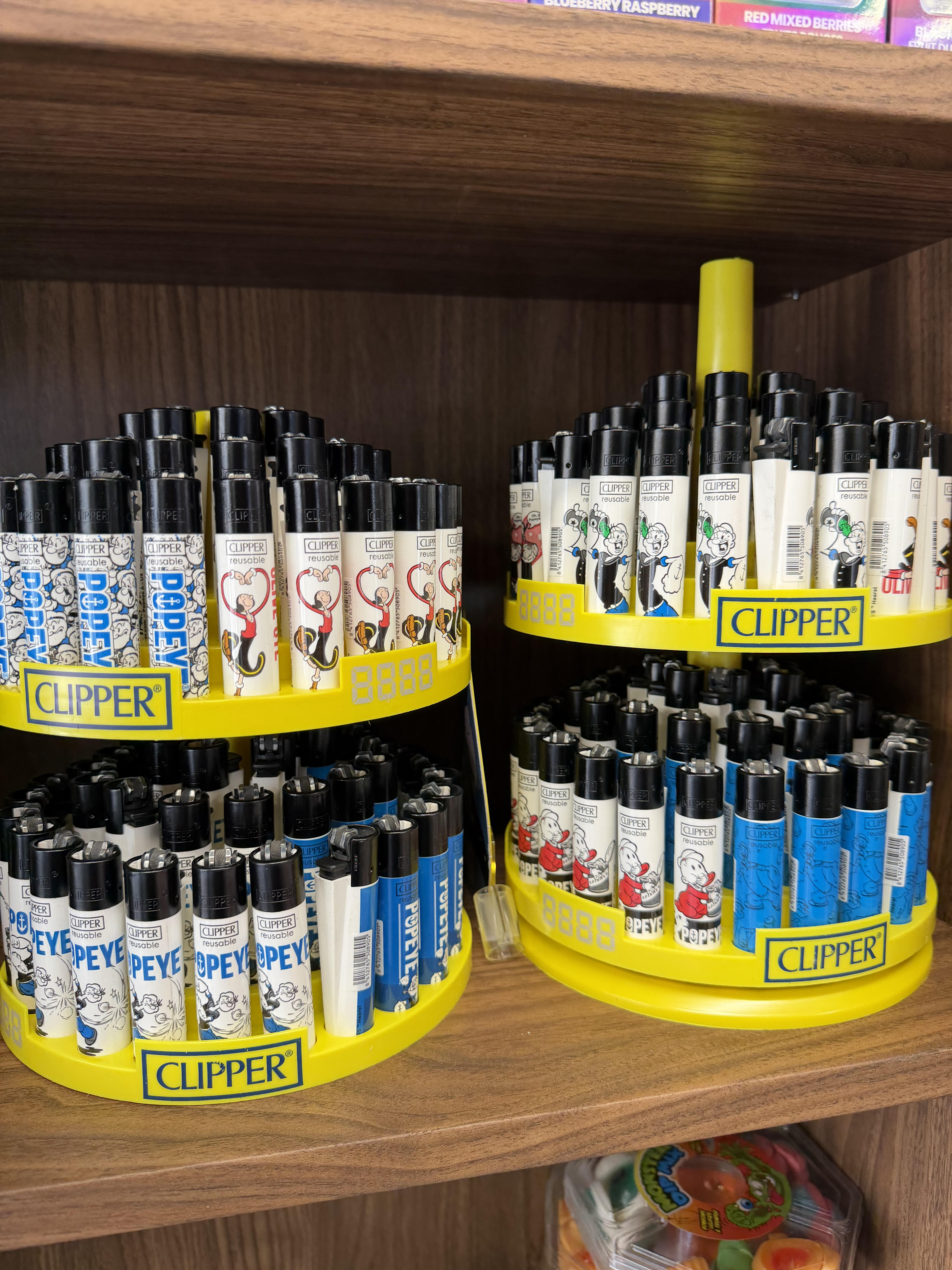 Collection de briquets Clipper Popeye