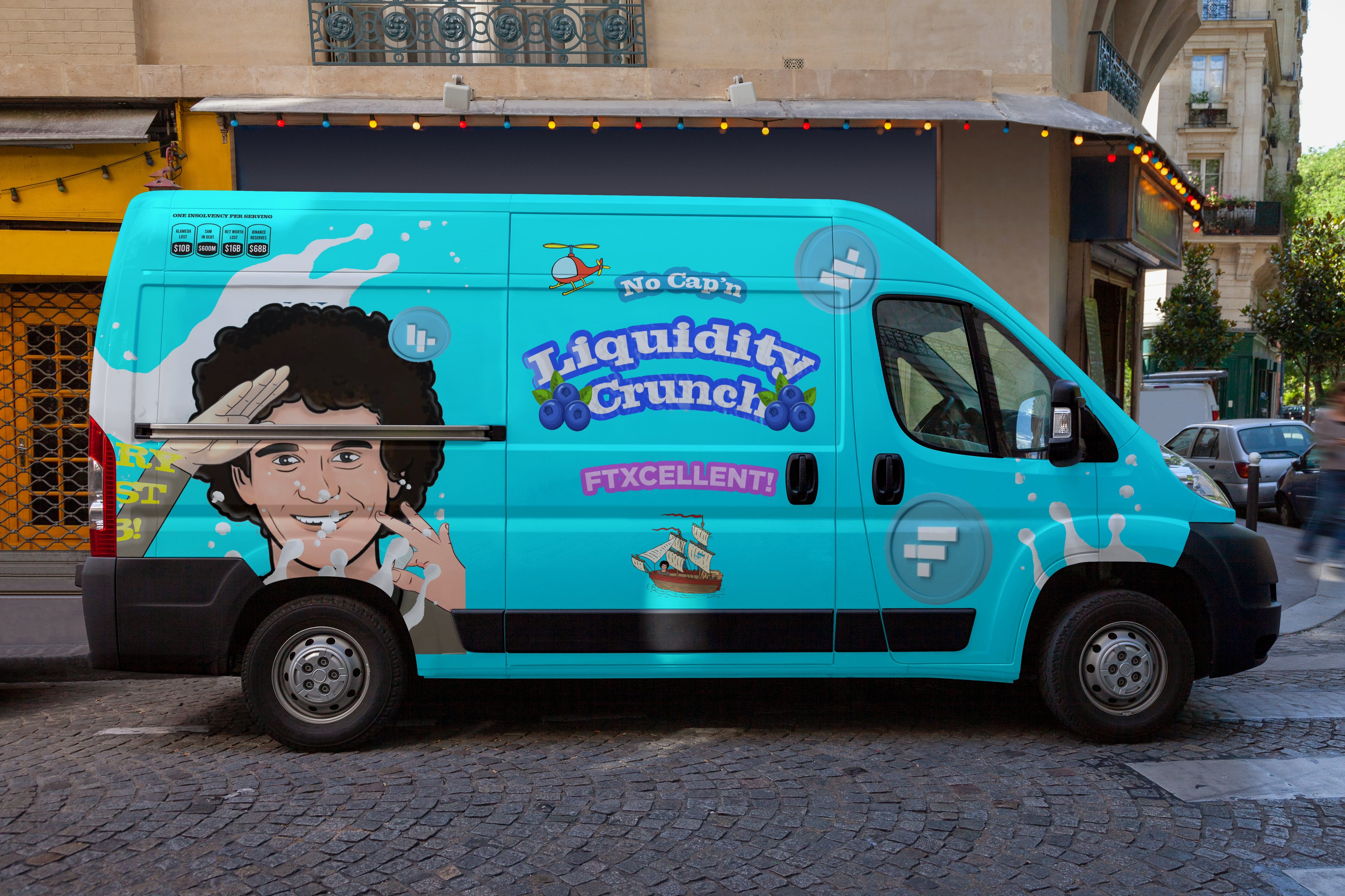 Liquidity Crunch Van Branding