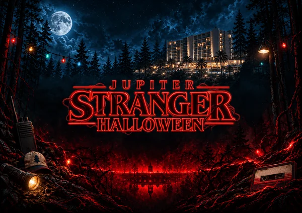 Jupiter Albufeira Stranger Halloween event artwork