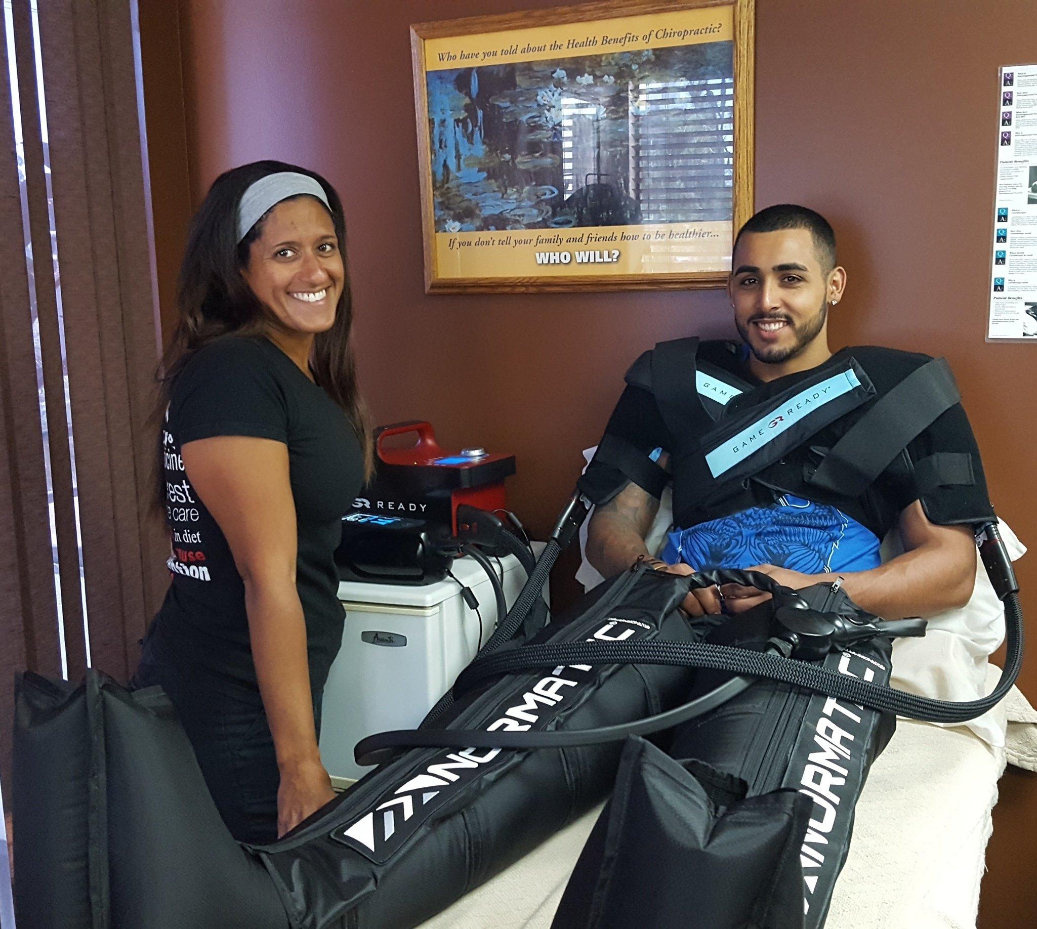 Normatec recovery for athletic training