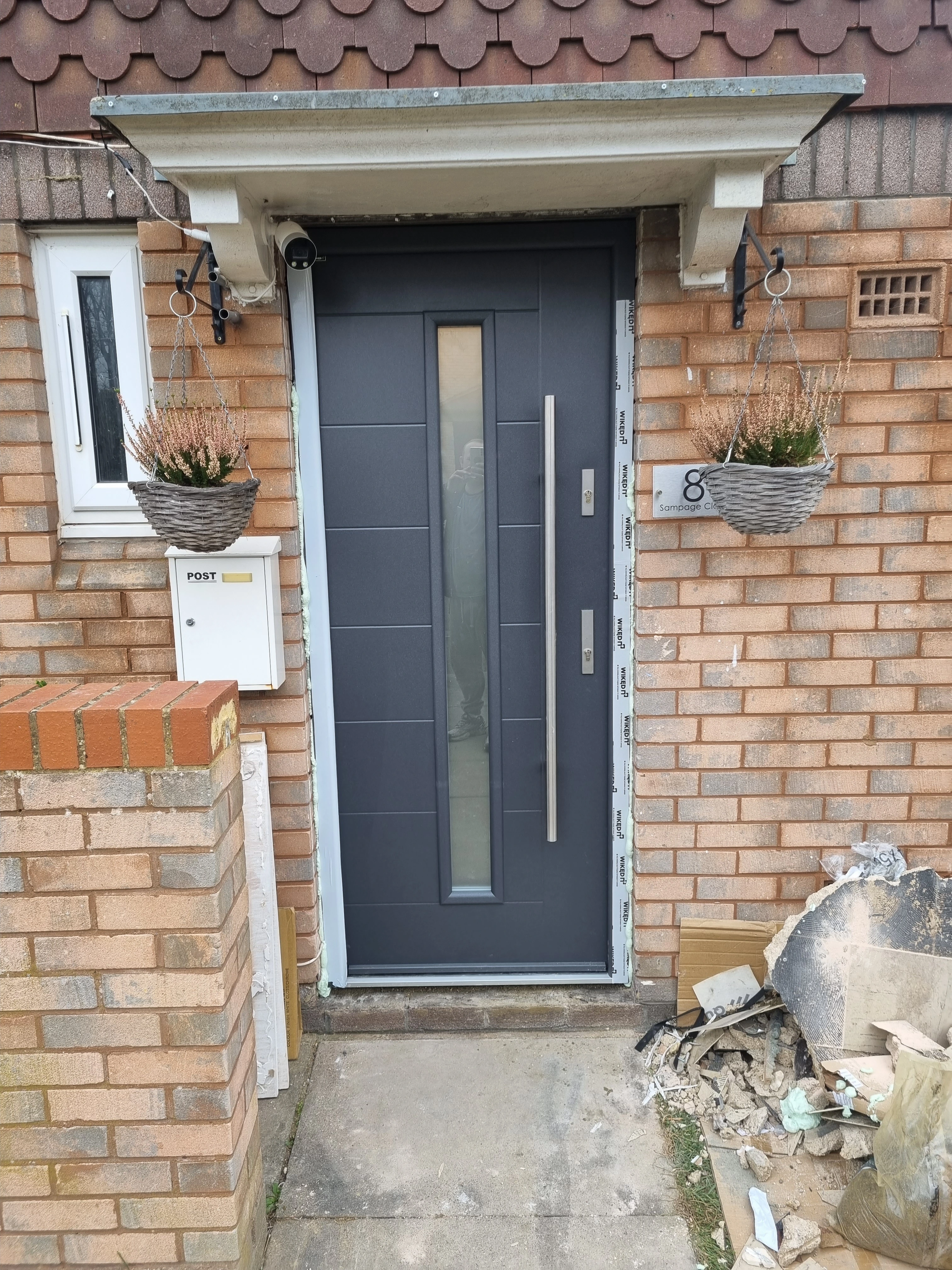 Modern Front Door Installation