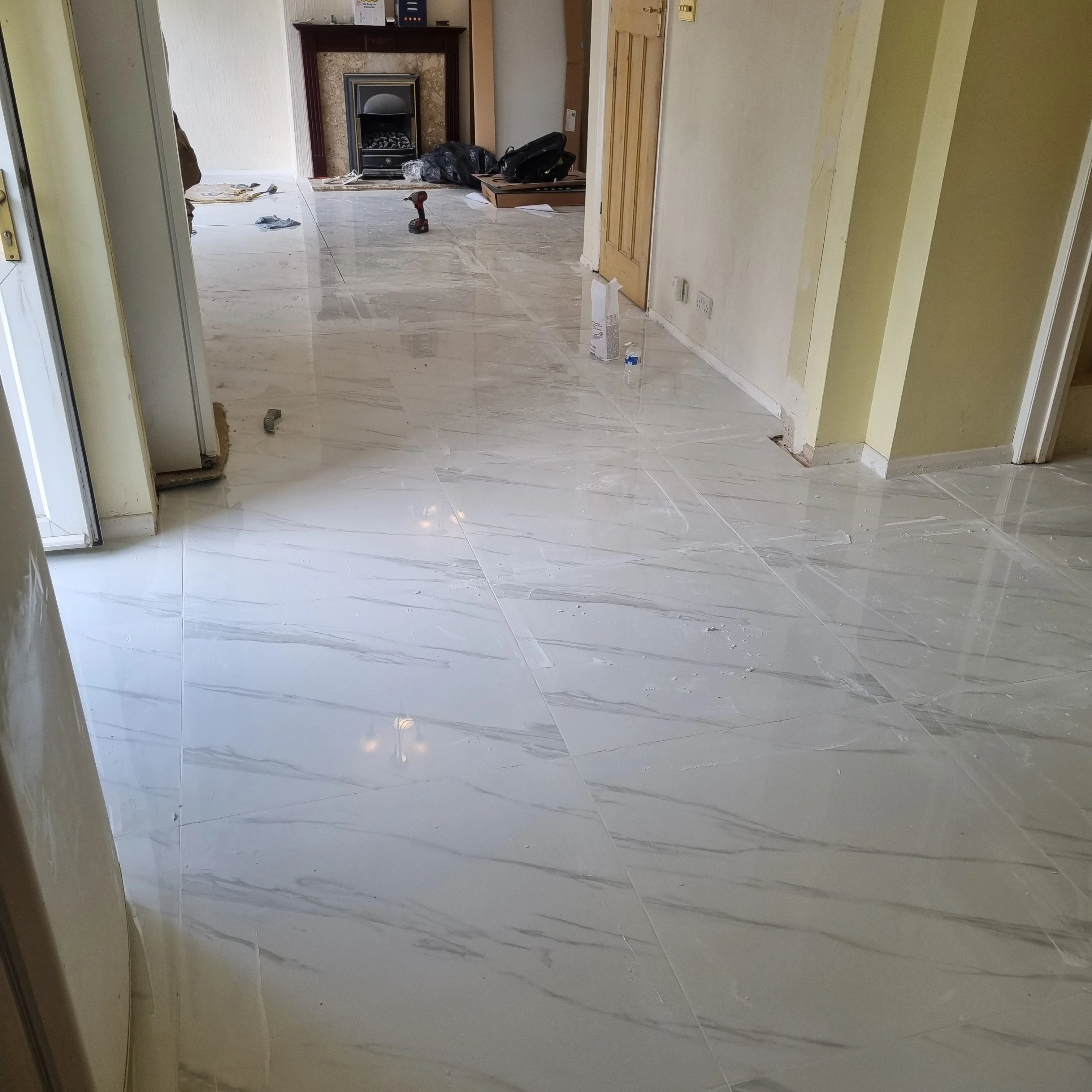 Marble Effect Tiling