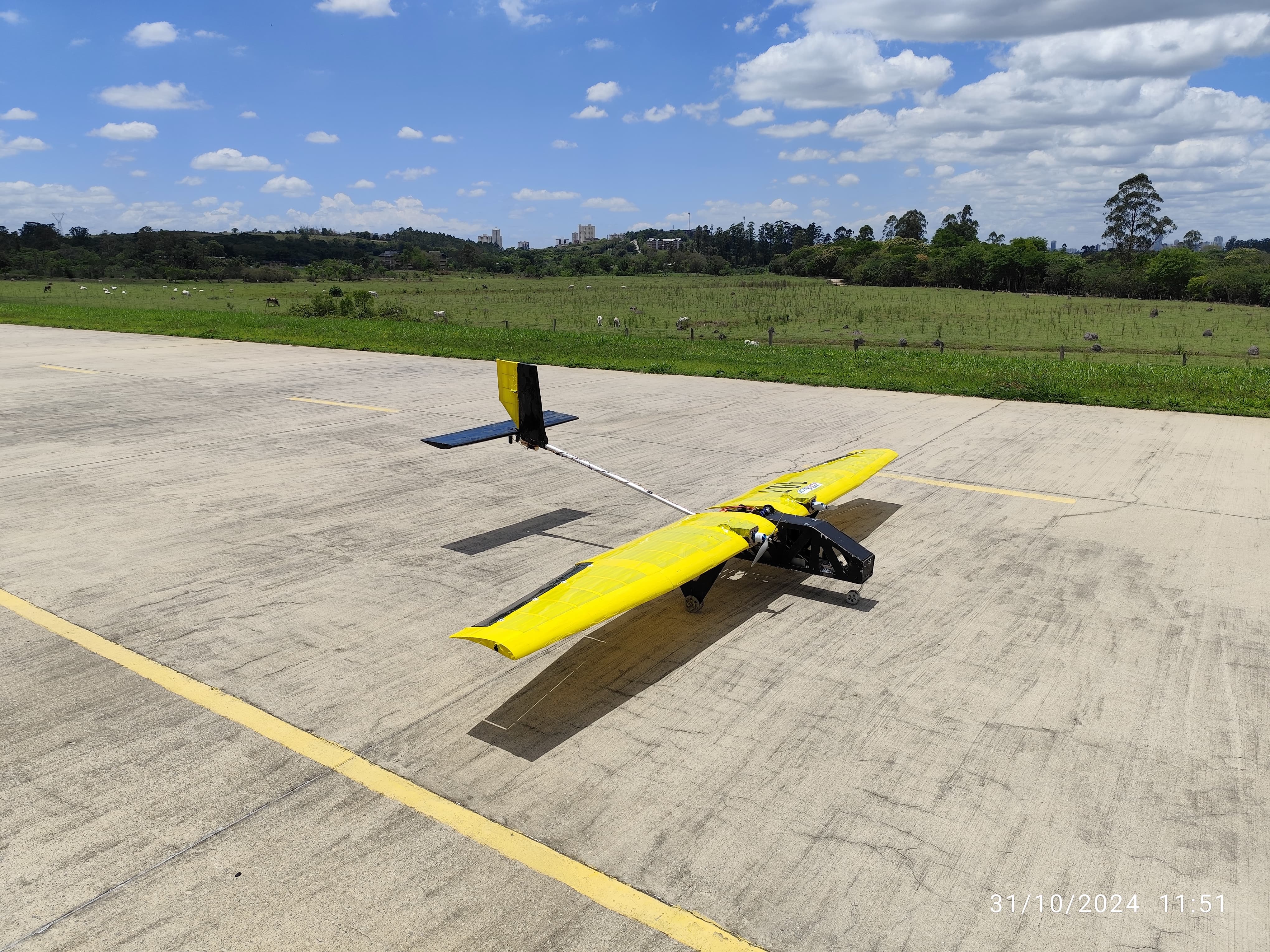 Aeronave do Projeto Dumbo - 2024