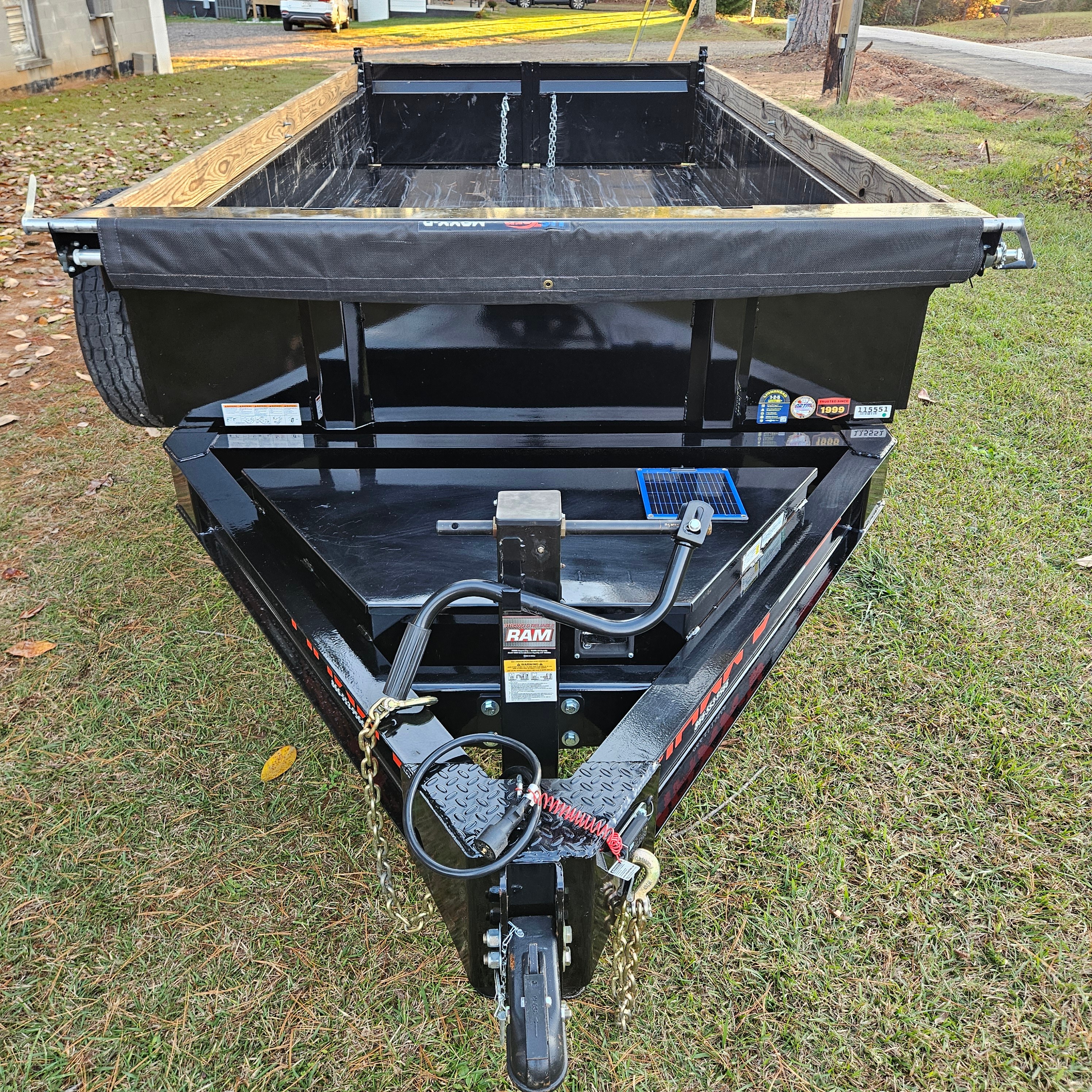 83" x 14' Dump Trailer view 2