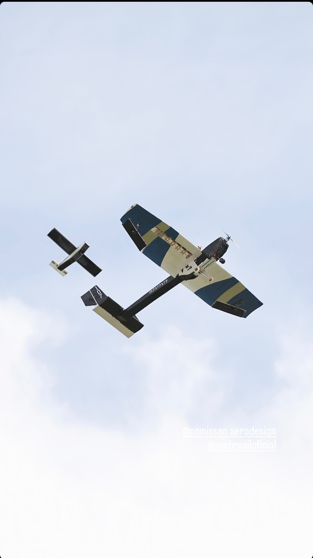 Aeronave do Projeto Andorinhão - 2025