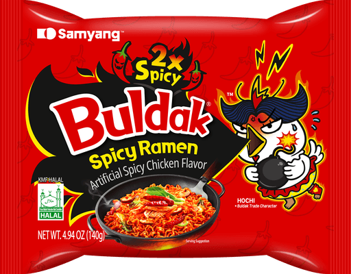 2x Spicy Buldak Ramen