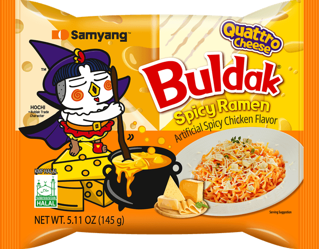 Quattro Cheese Buldak Ramen