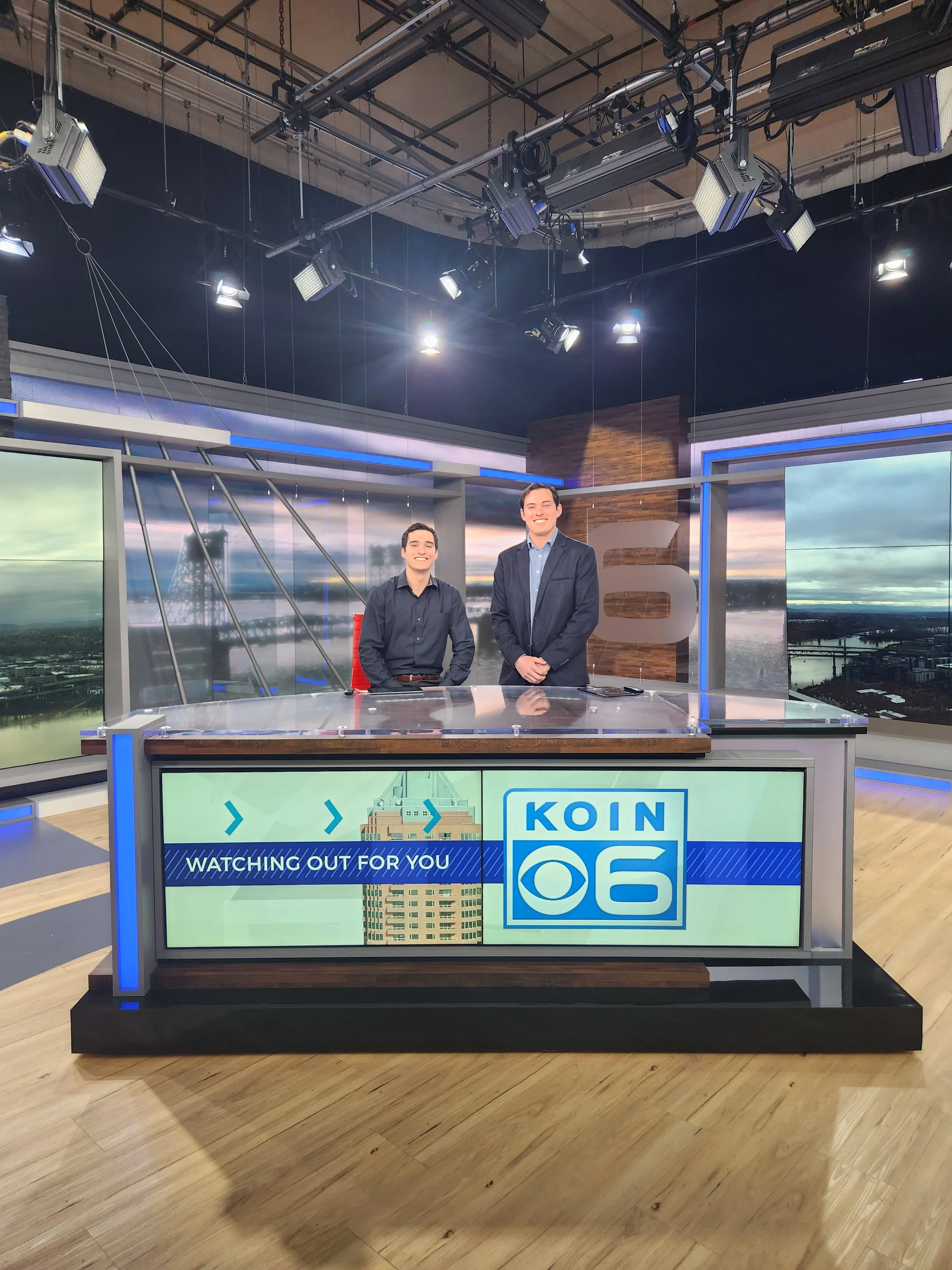 Jacob and Zac Schmerber on KOIN 6 News discussing home care