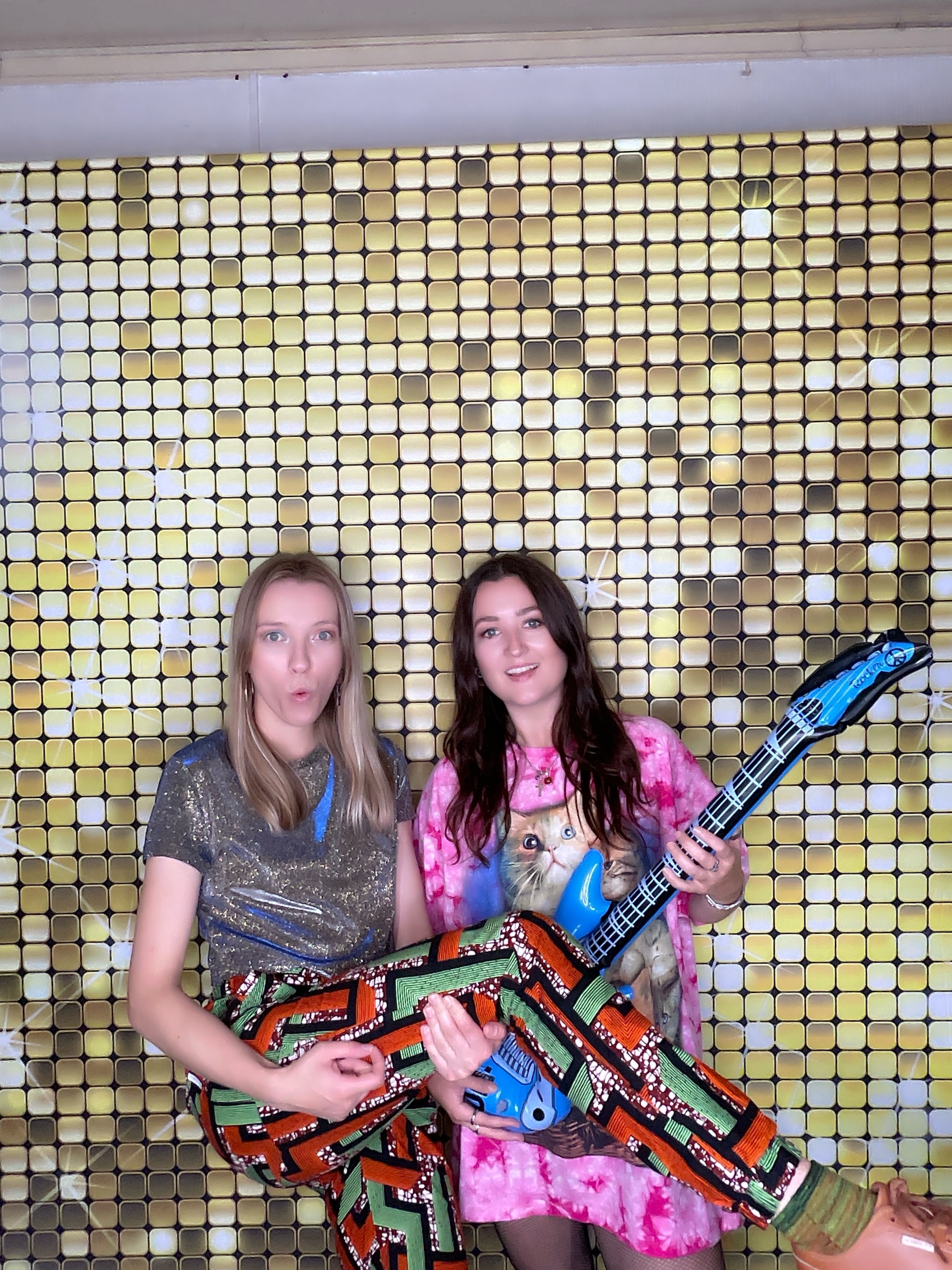 Guests having fun at an iPad photo booth hire in Hull