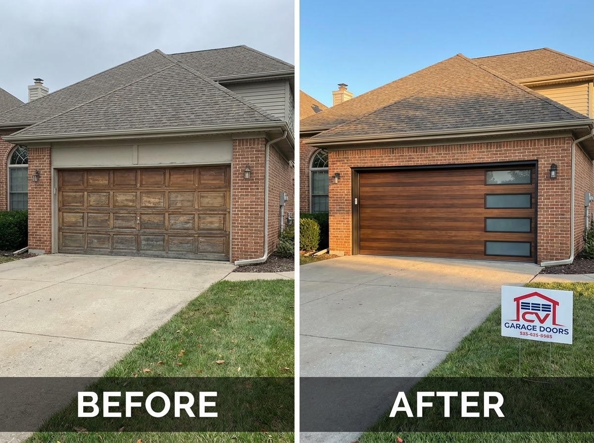 Garage Door Installation project in Millstone