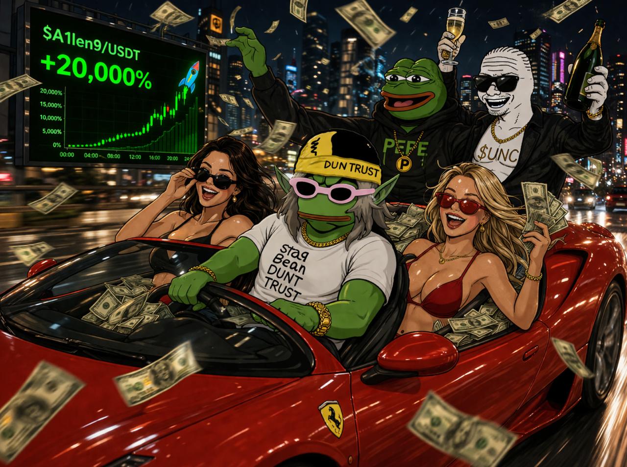 $A1len9 living the dream - Ferrari, money, and success