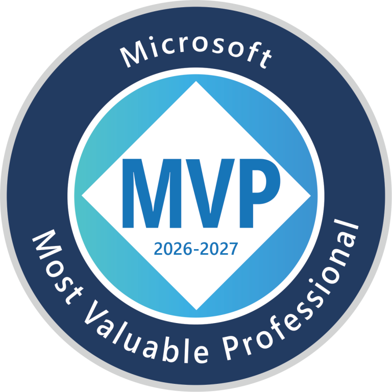 Microsoft MVP badge