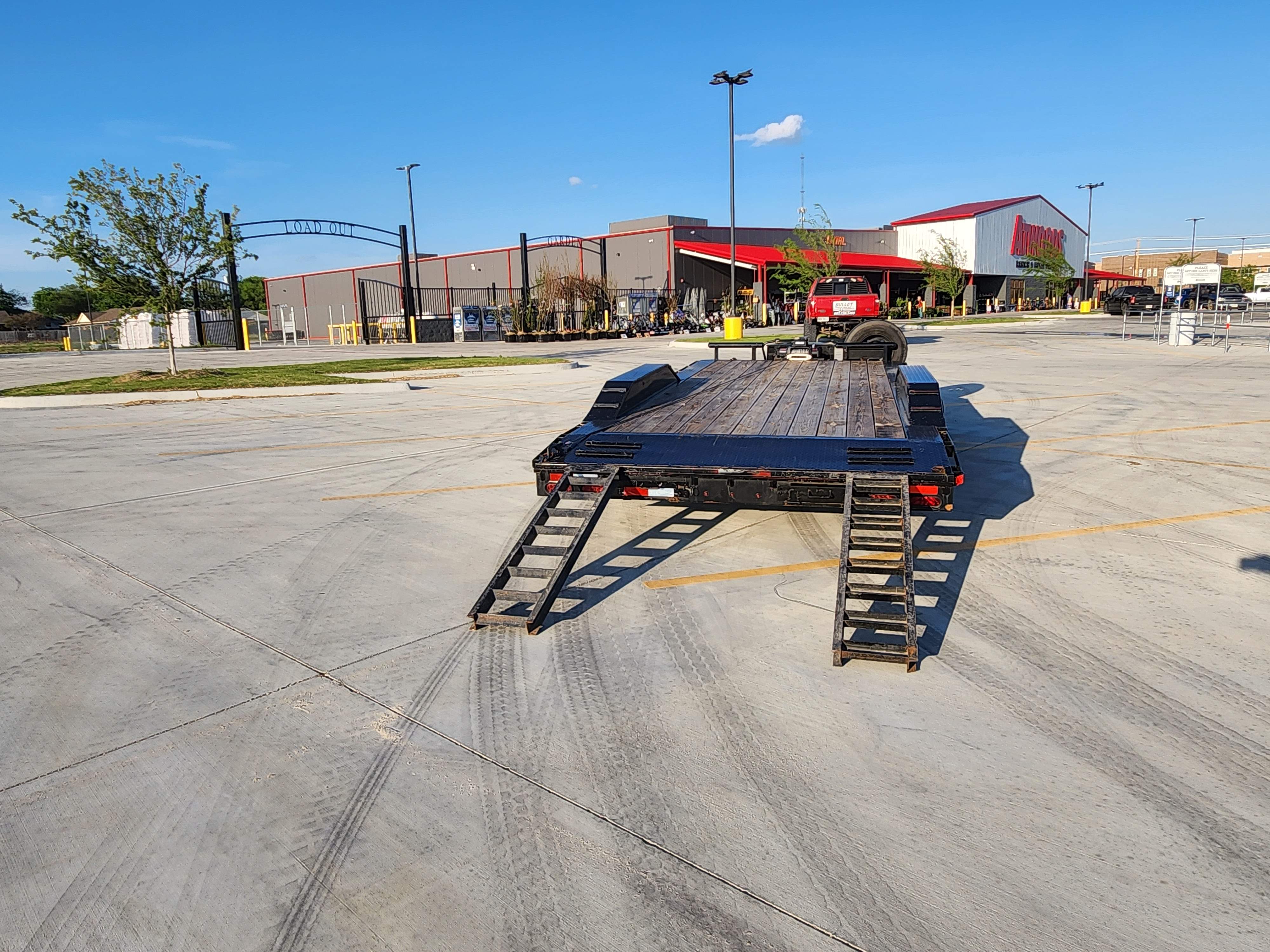 La Costa Car Hauler rear ramps