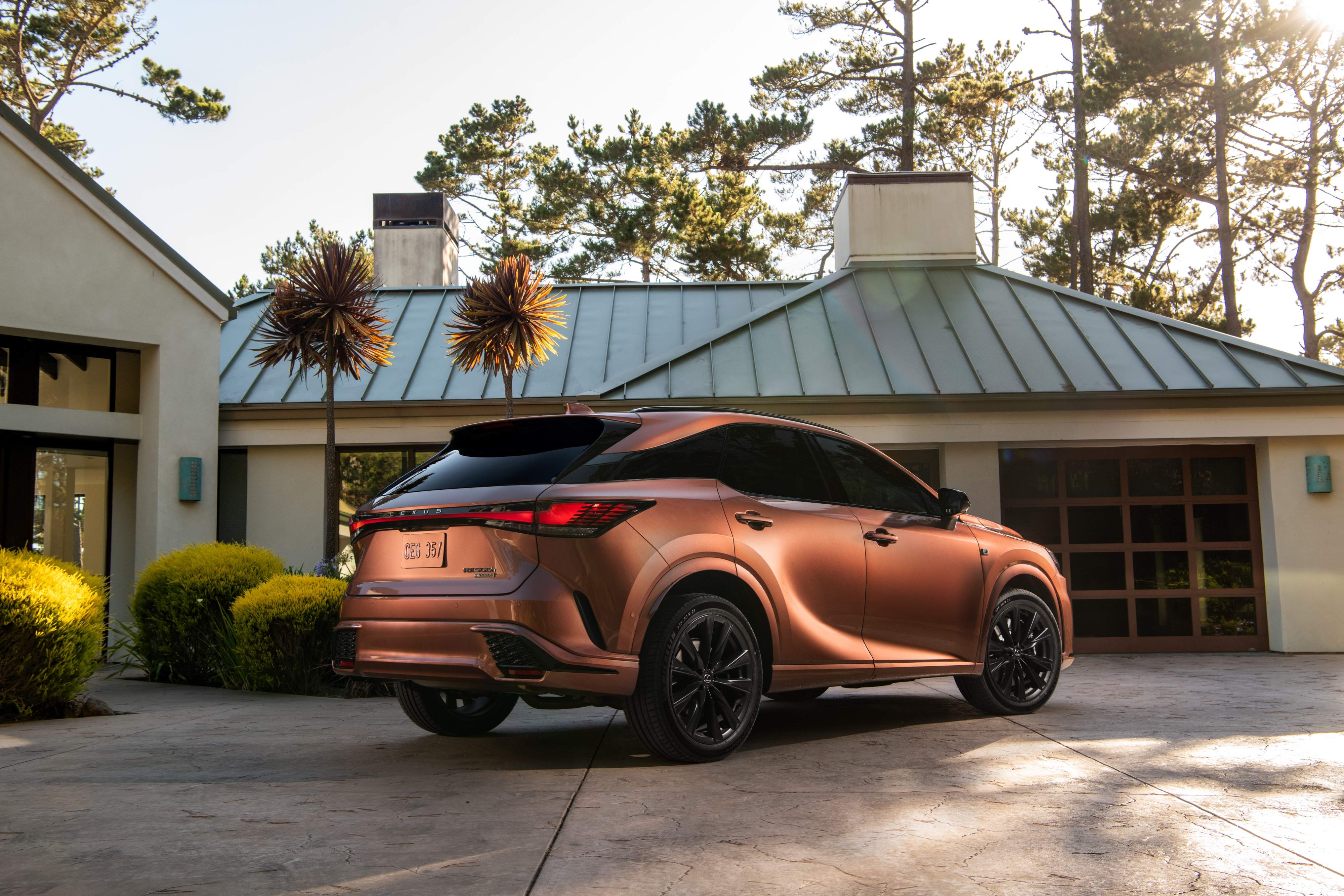 2026 Lexus RX 500h F Sport Performance in copper