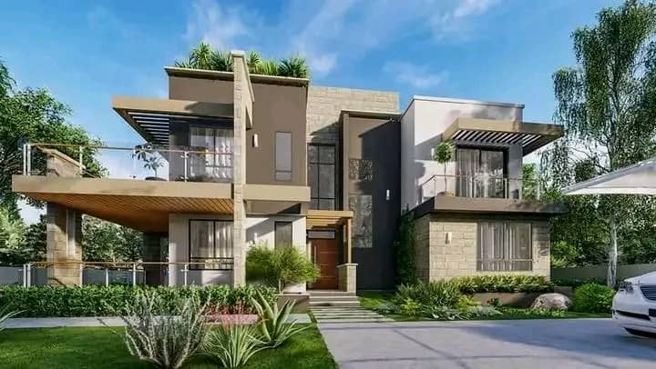 Contemporary Beige Residence