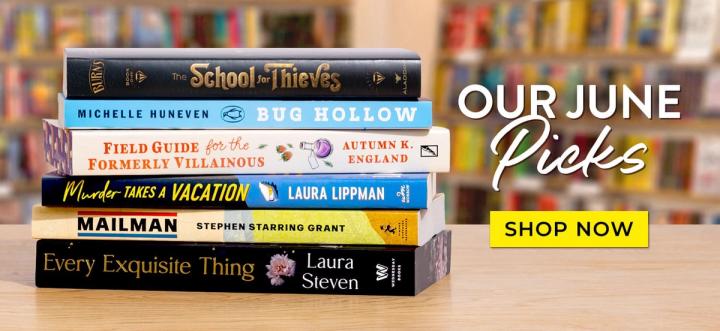 Our June Picks - Stacked Books