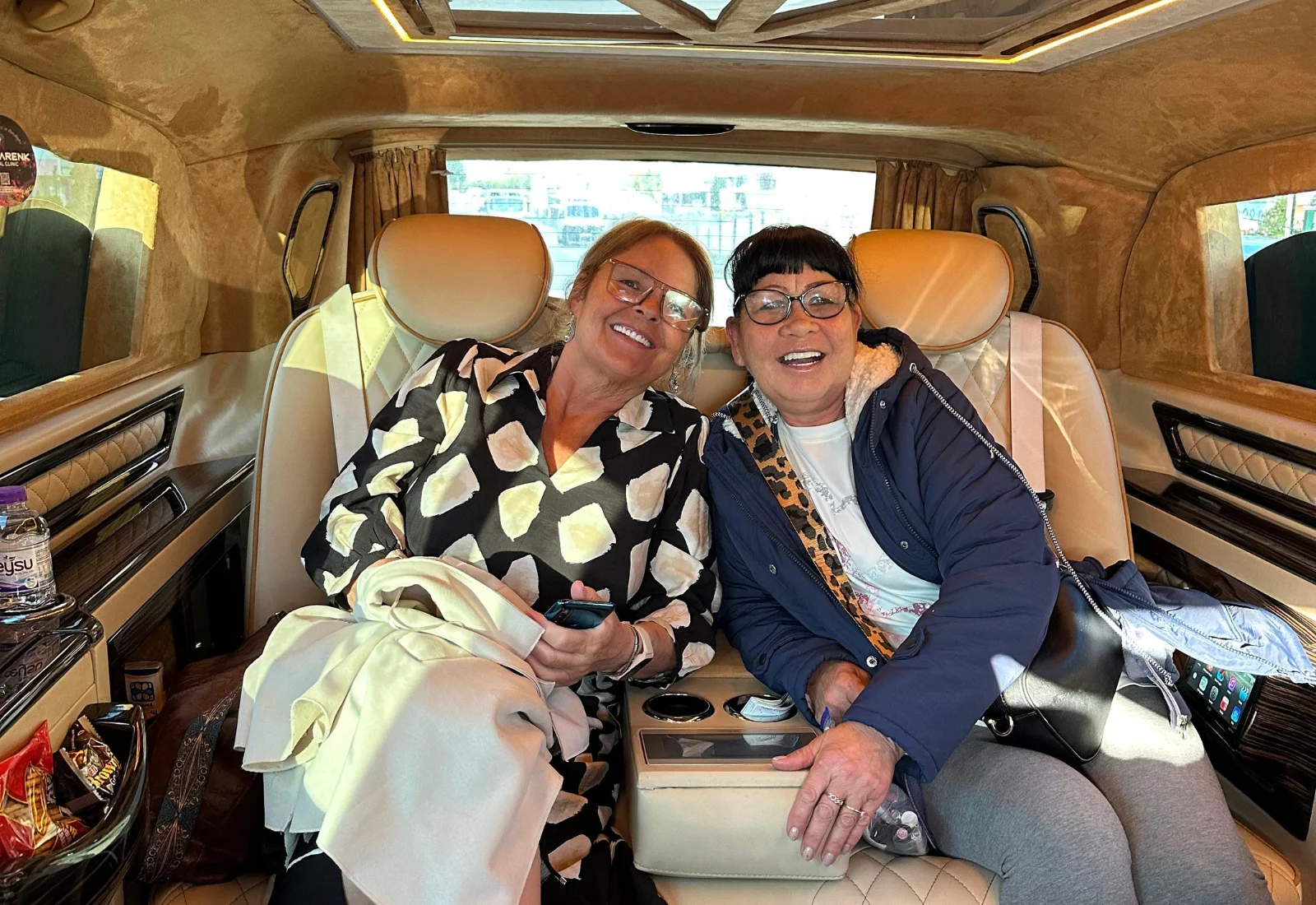 Friends traveling together