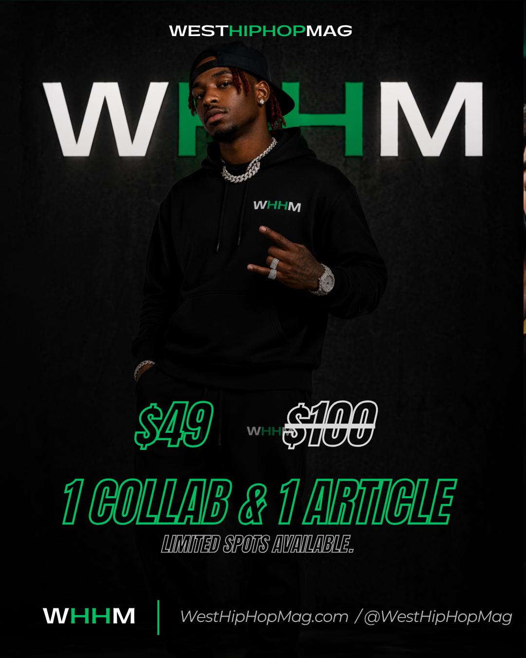 1 Collab & 1 Article – $49