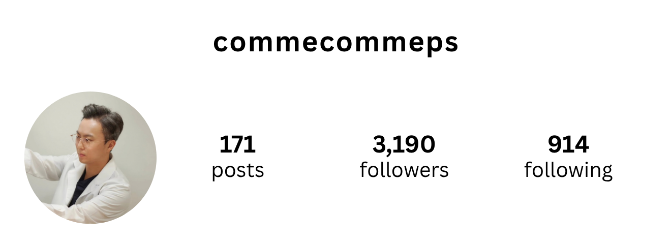 commecommeps after - 171 posts, 3,190 followers