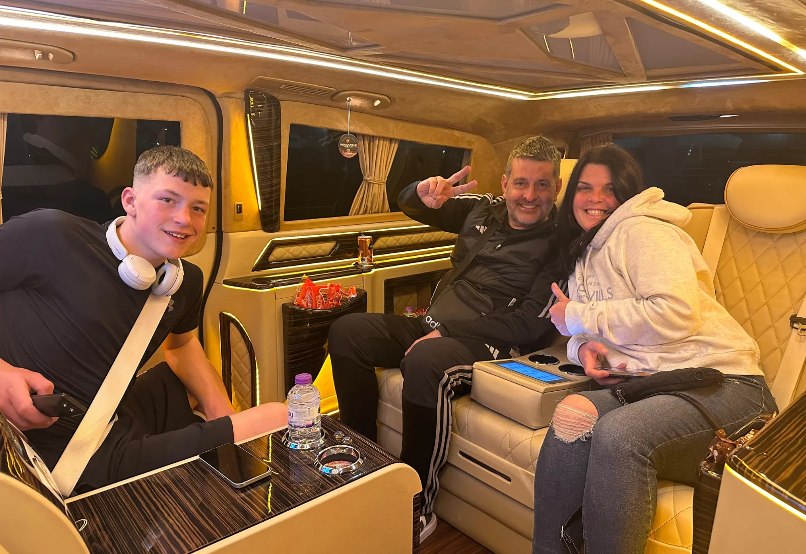 Family vacation transfer