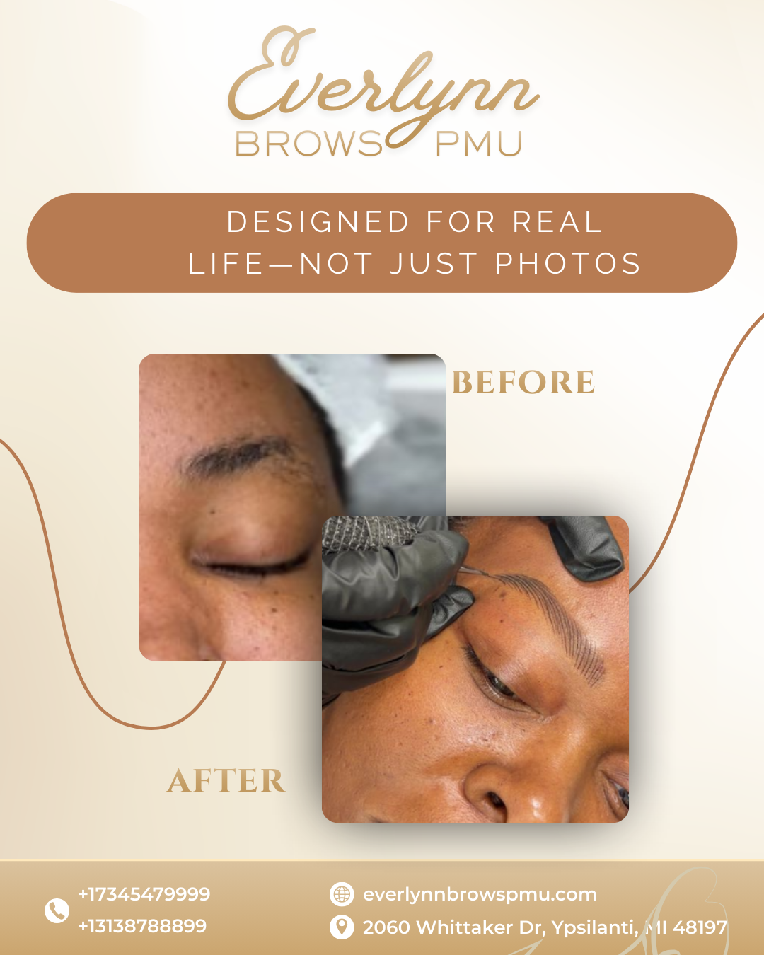 Designed for Real Life Not Just Photos - Before and After