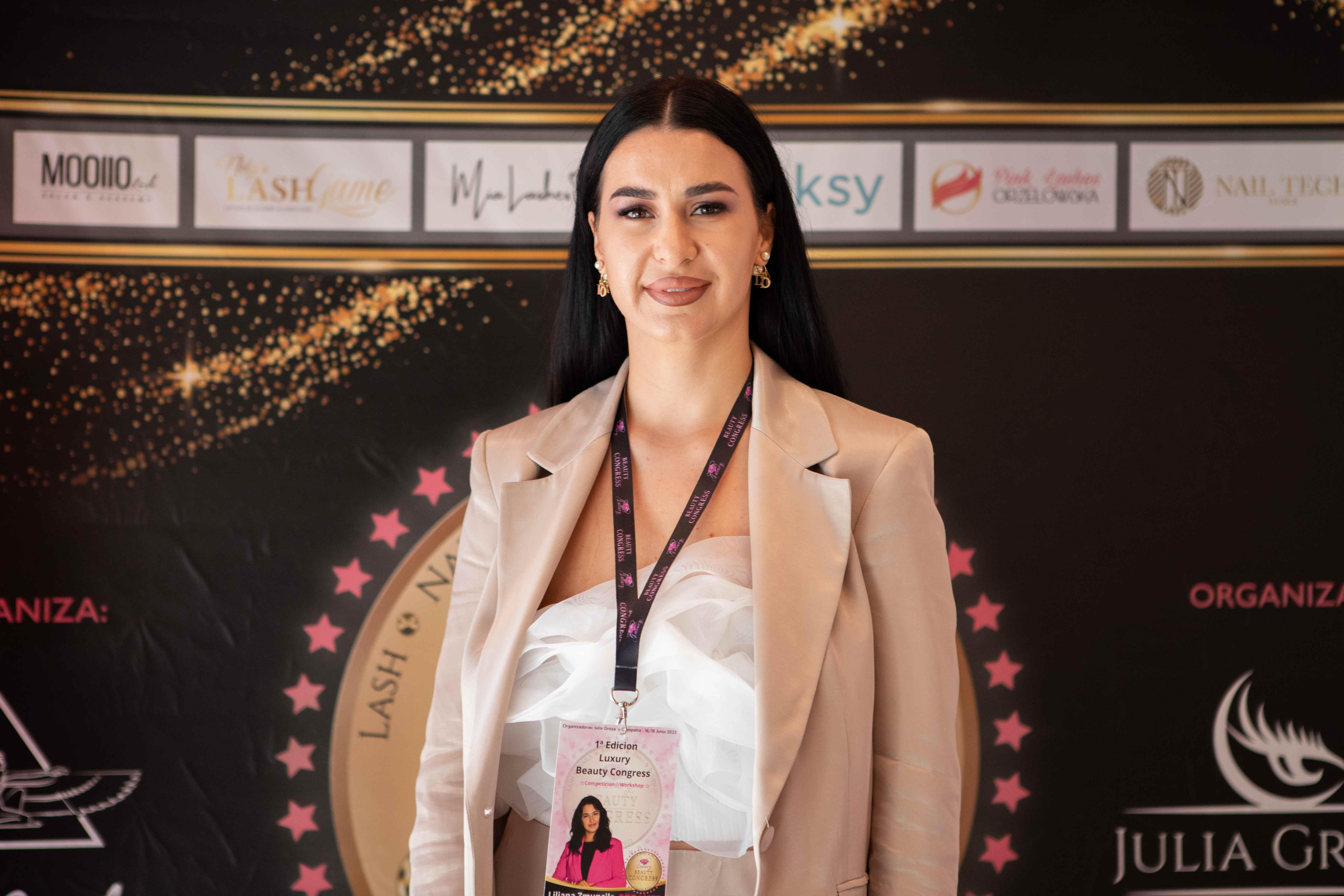 Liliana Zmuncilă la Luxury Beauty Congress