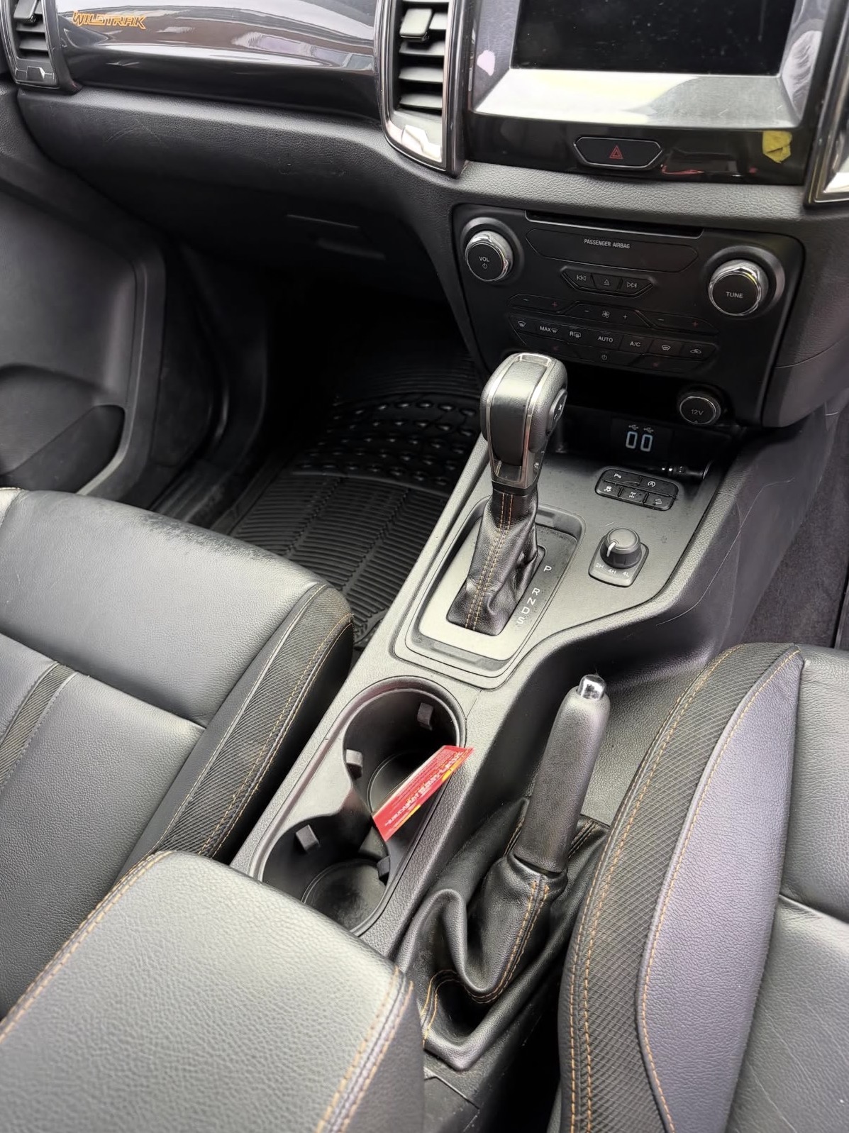 Car interior after detailing - clean and pristine