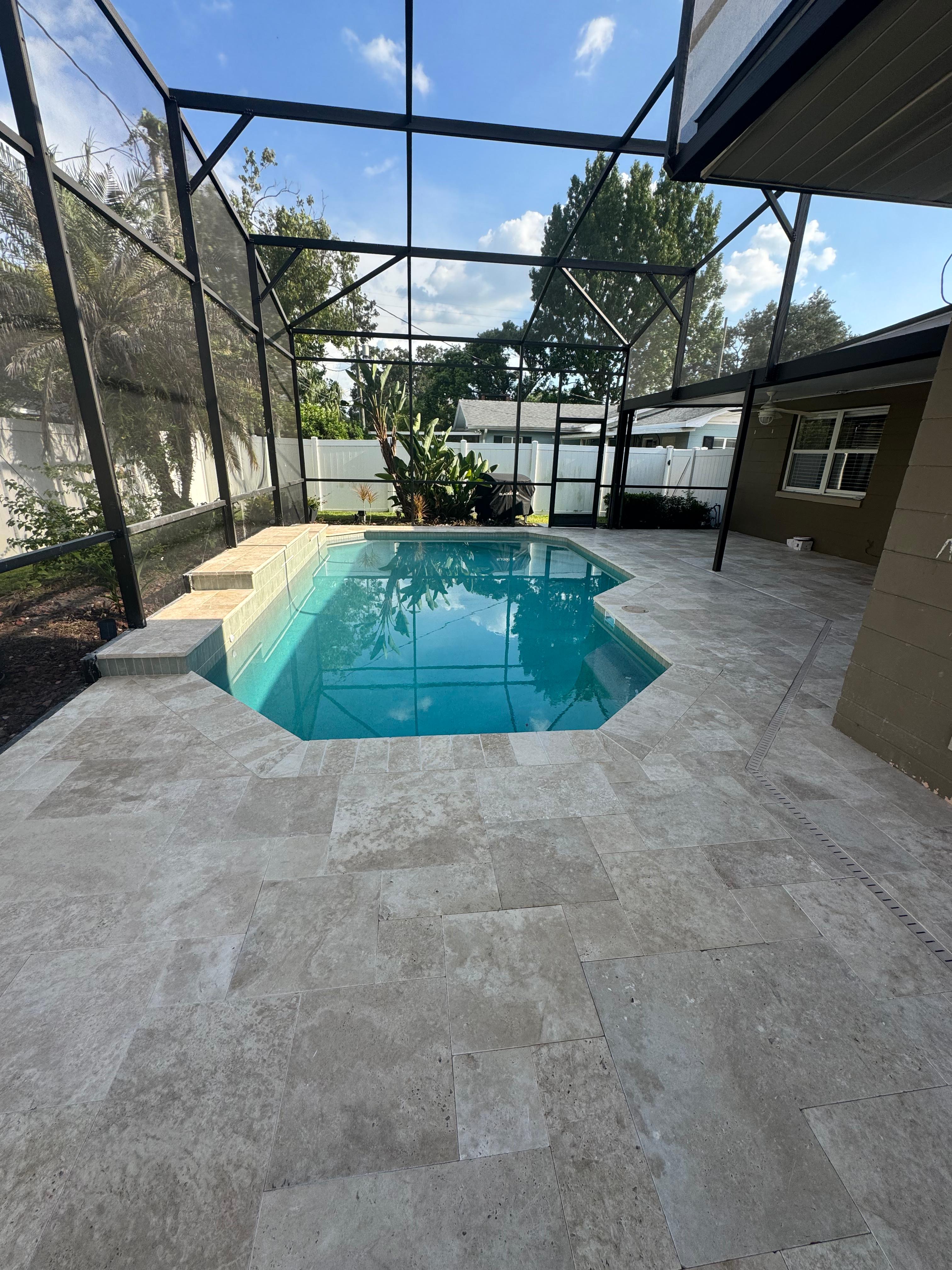 Pool deck