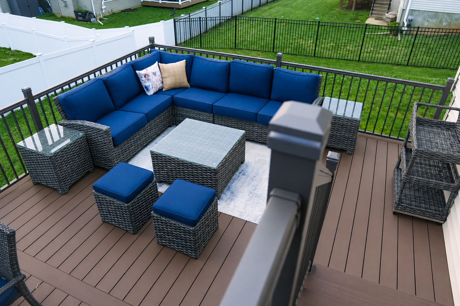 Backyard Deck, Patio & Outdoor Kitchen Retreat - Image 2