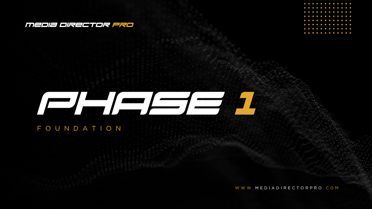 Phase 01: Foundation — Media Director Pro