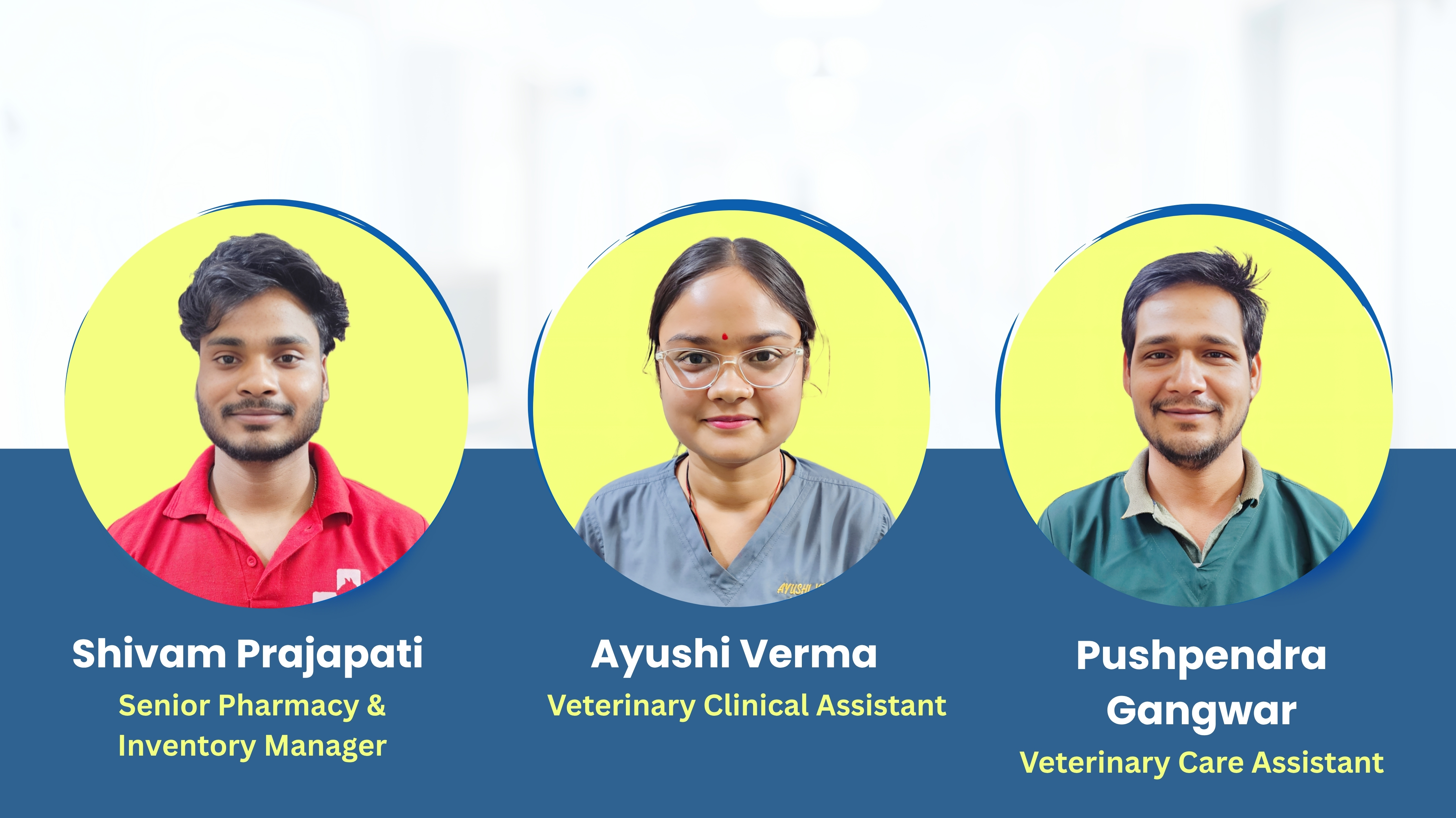 Meet Our Team - Shivam Prajapati, Ayushi Verma, Pushpendra Gangwar