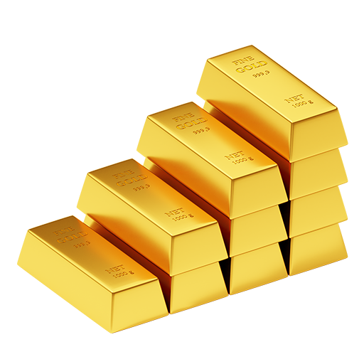 Gold Bars Stack