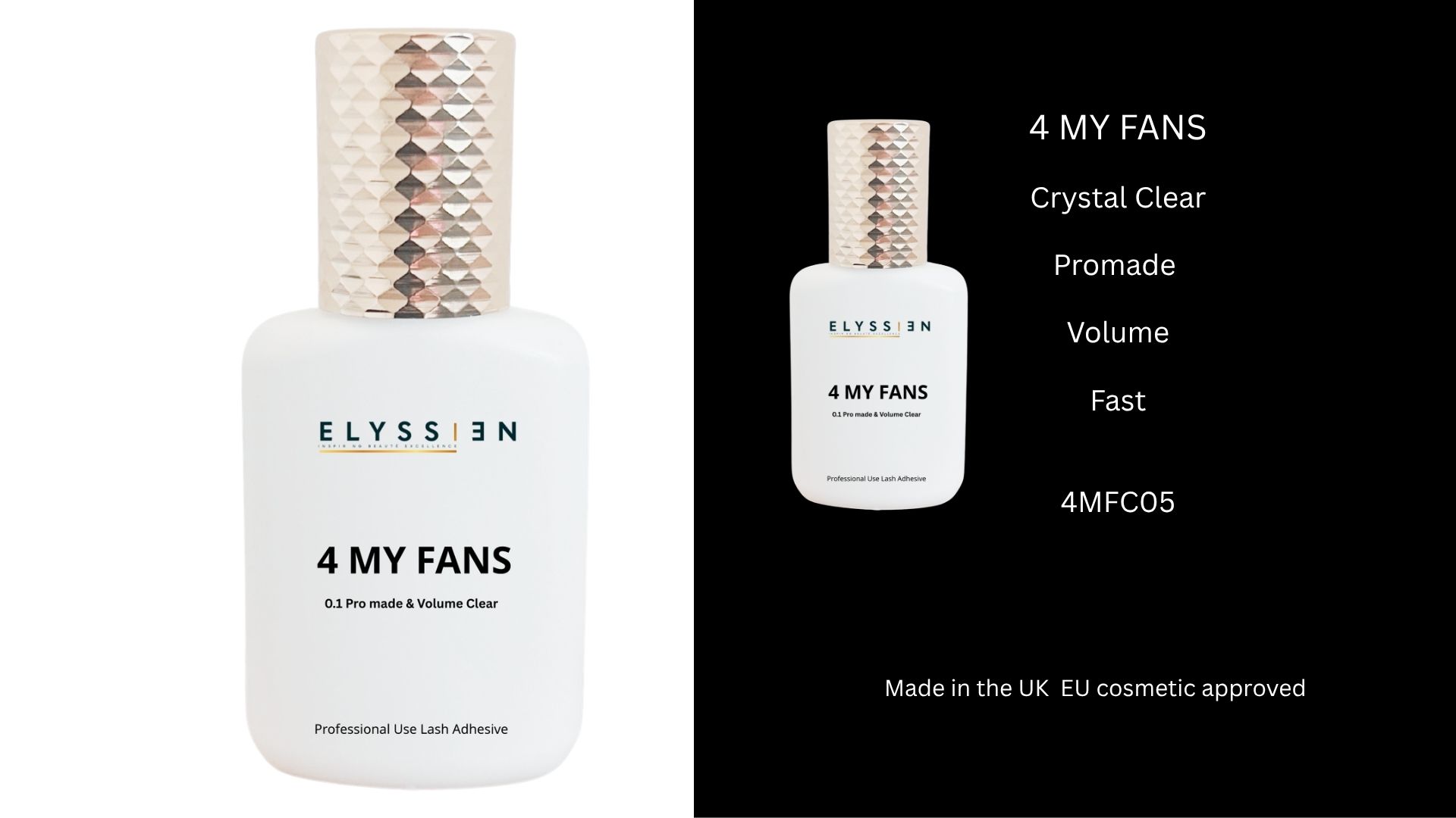 4 My Fans Lash Adhesive - Crystal Clear